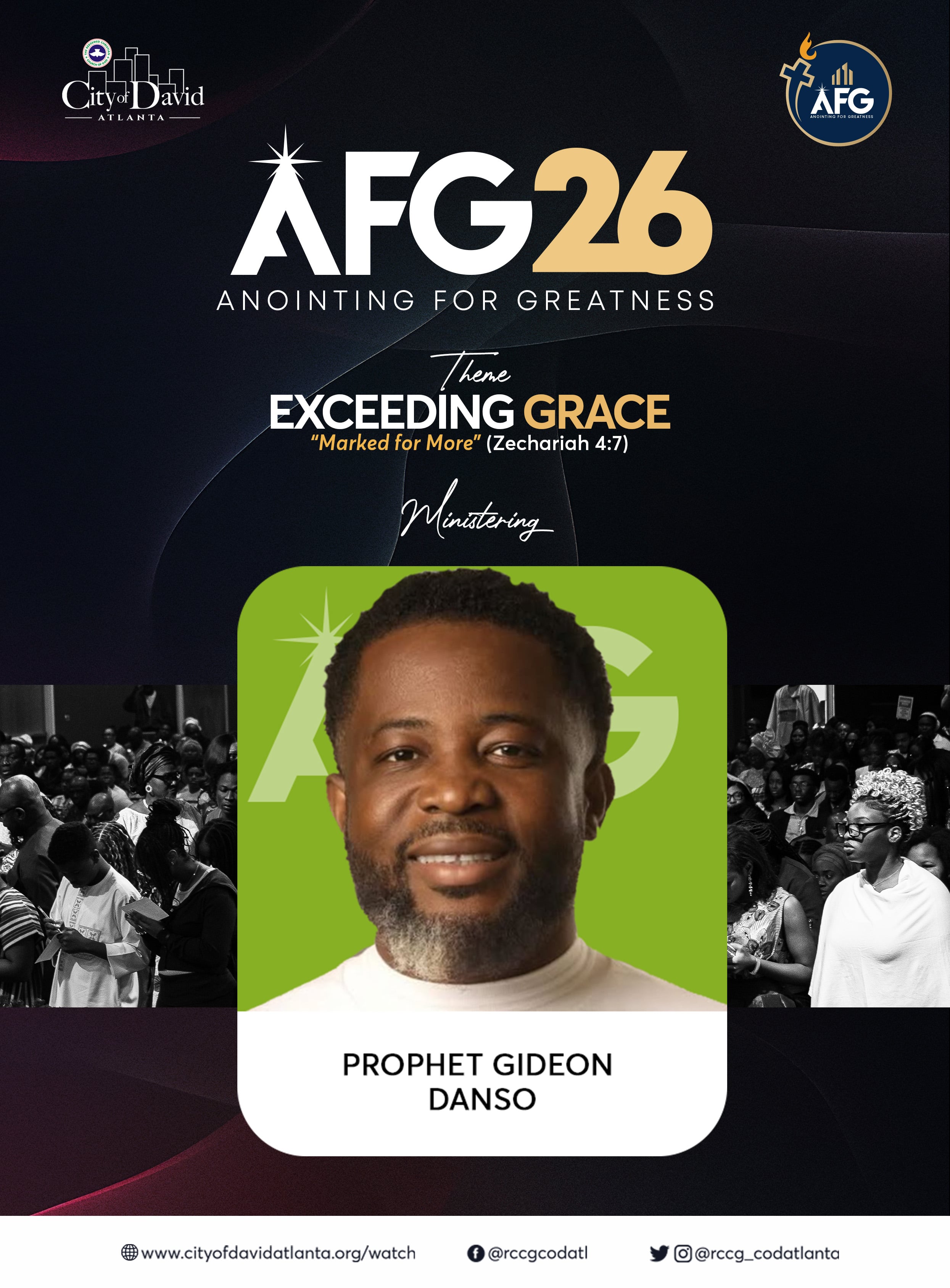 AFG 26 featured minister — Prophet Gideon Danso