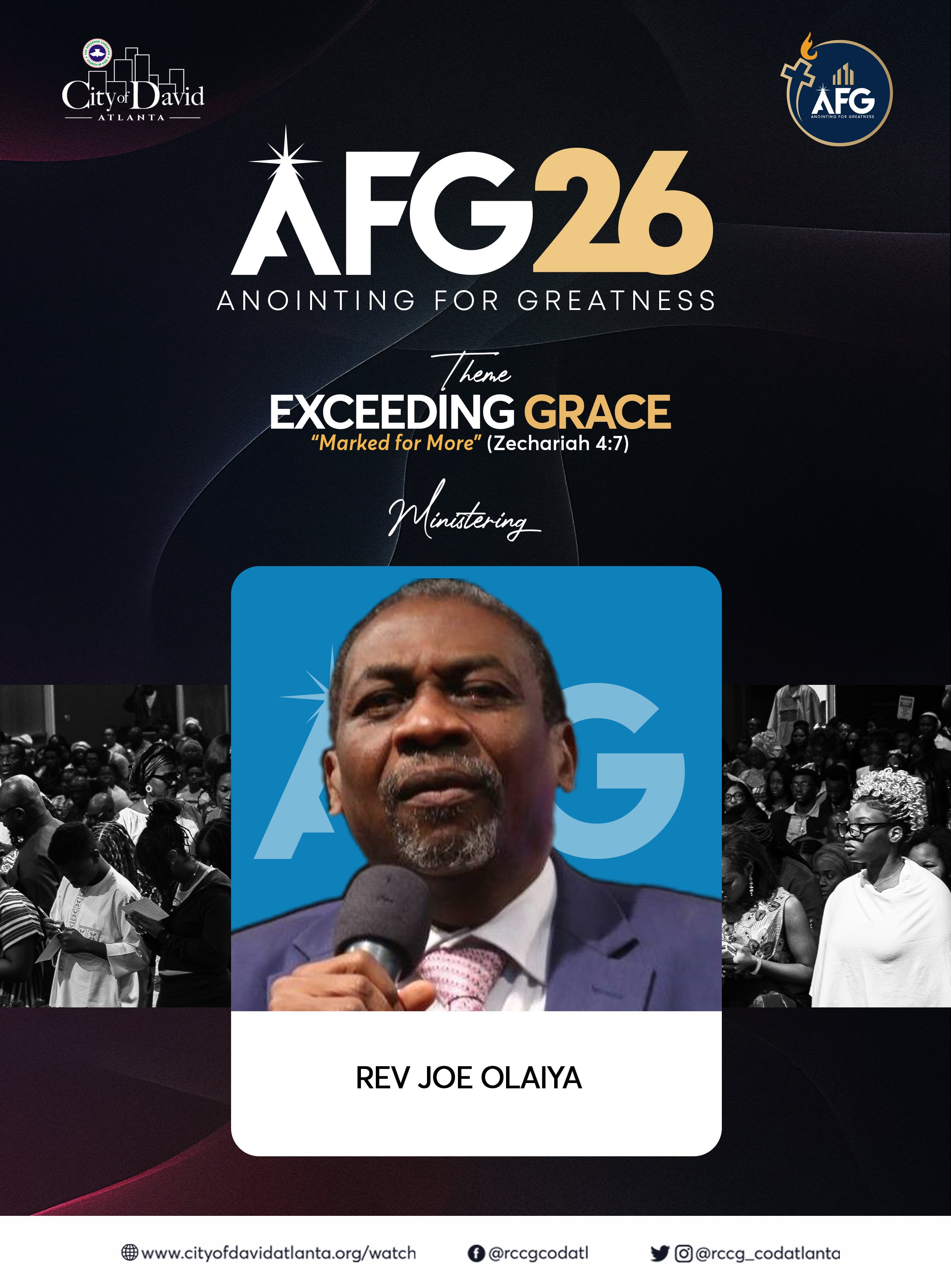AFG 26 featured minister — Rev Joe Olaiya