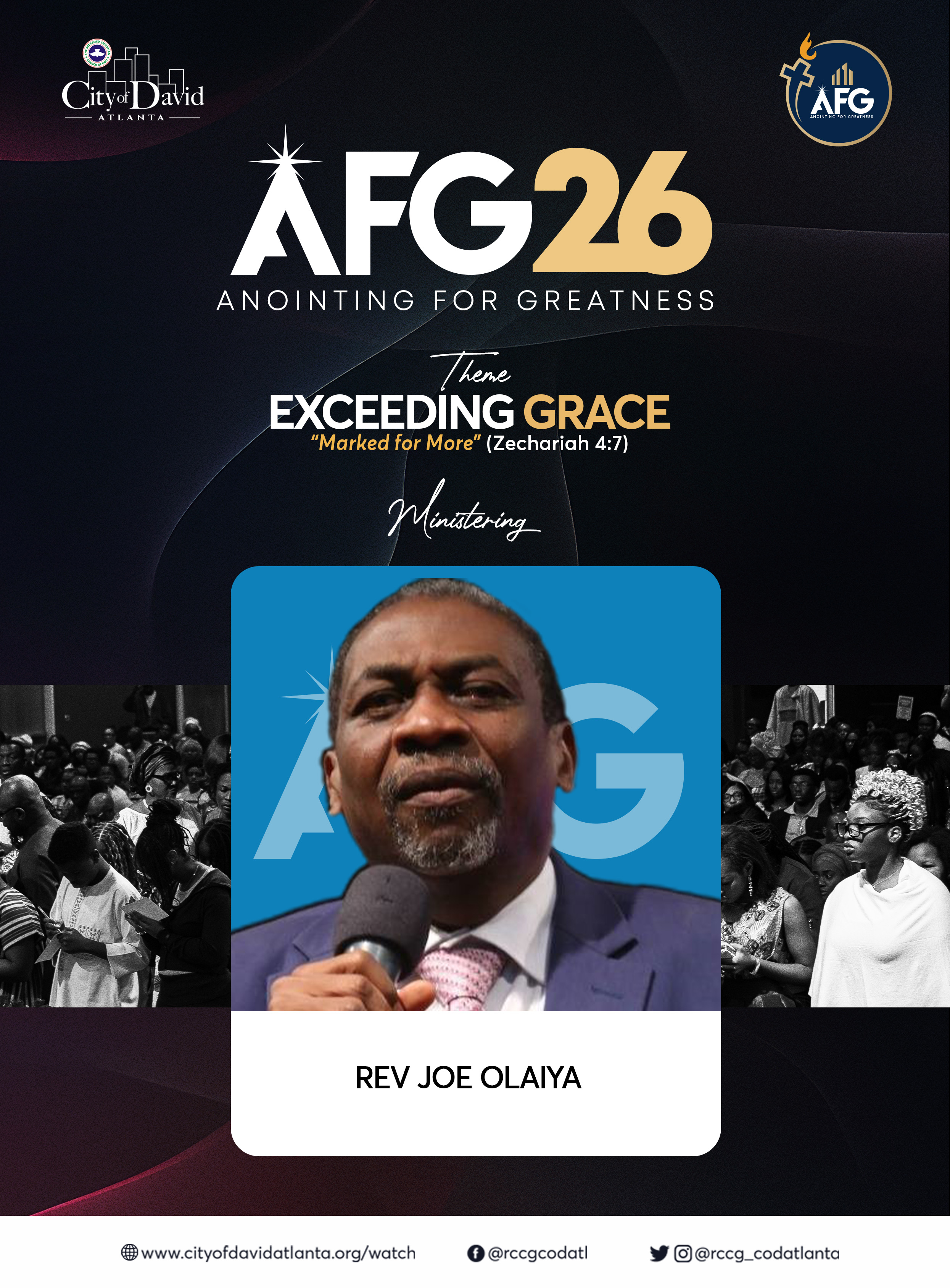 AFG 26 featured minister — Rev Joe Olaiya